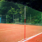 Strumenti Per Campi Da Tennis Tegra Trennnetz 40 x 2,50 m, schwarz